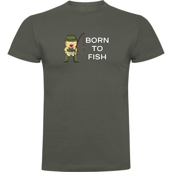 KRUSKIS Born To Fish short sleeve T-shirt