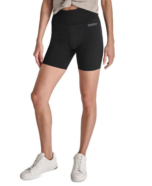 Women's Studded Logo Bike Shorts