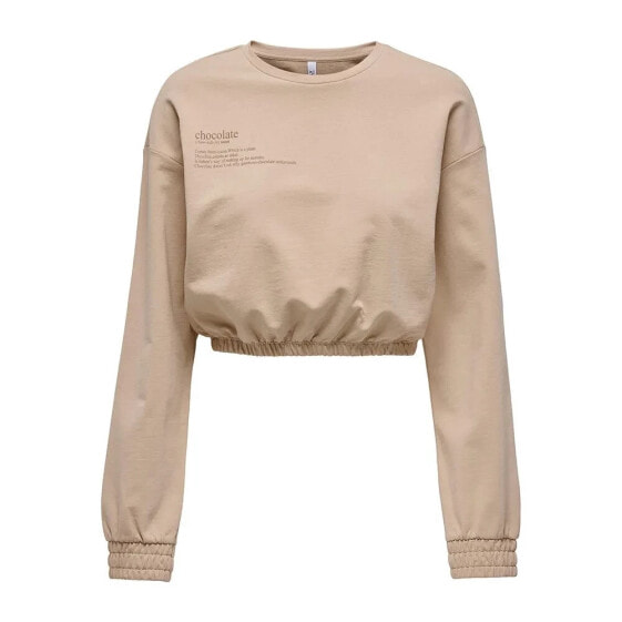 ONLY Zenia Unb Elastic sweatshirt