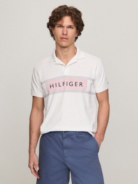 Regular Fit Hilfiger Chest Stripe Polo