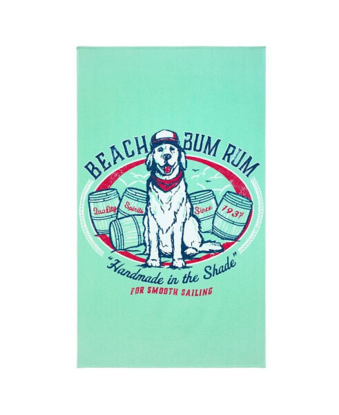 Beach Bum Beach Towel, 40" x 70"