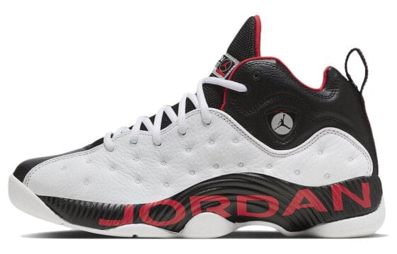 Jordan Jumpman Team II 减震防滑耐磨 高帮 复古篮球鞋 黑白红 / Кроссовки Jordan Jumpman Team II DZ7294-101