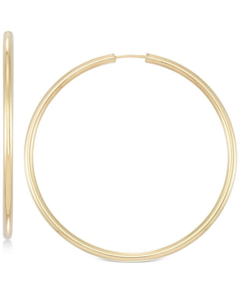 Серьги Italian Gold Hoop