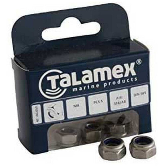 TALAMEX Hexagon Lock Nut 6 Units