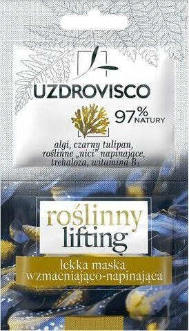 Маска для лица укрепляющая и подтягивающая Uzdrovisco Roślinny Lifting 10 мл