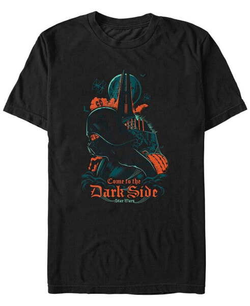 Men's Star Wars the Dark Side Short Sleeves T-shirt