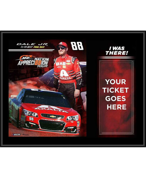 Dale Earnhardt Jr. 12" x 15" Final Race "I Was There" Sublimated Ticket Plaque