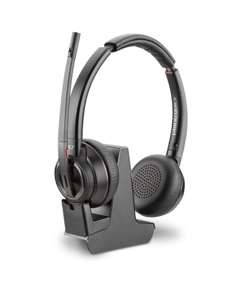 Poly Savi W8220 - Headset - Head-band - Office/Call center - Black - Binaural - External control unit