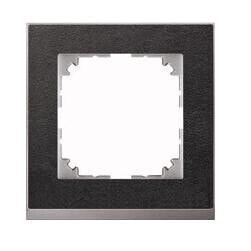 MERTEN MEG4010-3669 - Aluminium - Black - Stone - Thermoplastic - Screwless - Merten - 1 pc(s)