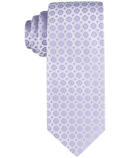 Men's Hex-Dot Medallion Tie