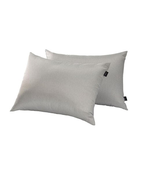 Home Charcoal Fusion 2 Pack Pillows, Standard