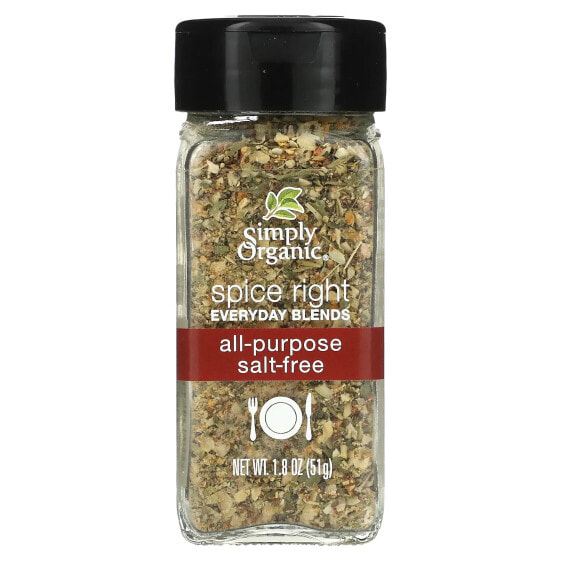 Spice Right Everyday Blends, All-Purpose Salt-Free, 1.8 oz (51 g)