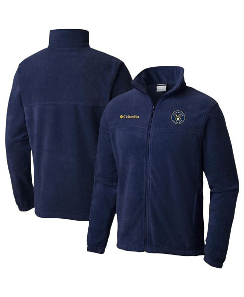 Men's Navy Milwaukee Brewers Steens Mountain Full-Zip Jacket