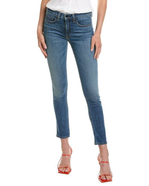 Askk Ny Mid-Rise Light Vintage Skinny Jean Women's