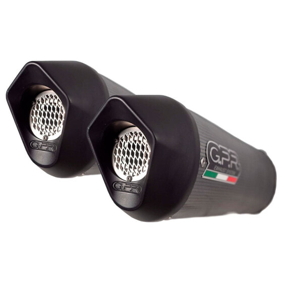 GPR EXHAUST SYSTEMS Furore Evo4 Poppy Aprilia Dorsoduro 1200 11-16 Ref:E4.A.56.CAT.FP4 Homologated Oval Muffler