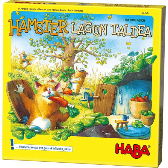 HABA Lagun taldea - Euskera hamster - board game