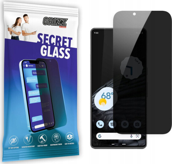 GrizzGlass Szkło prywatyzujące GrizzGlass SecretGlass do Google Pixel 5 5G