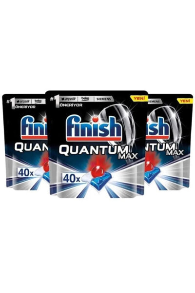 Капсулы для посудомоечной машины Finish Quantum Max 120 40x3