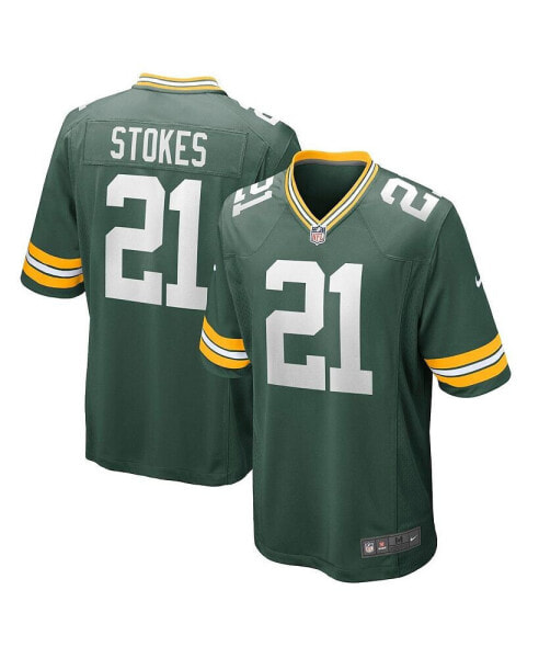 Men's Eric Stokes Green Green Bay Packers Player Game Jersey