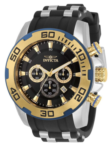 Часы Invicta Pro Diver 50mm Stainless Steel Black dial