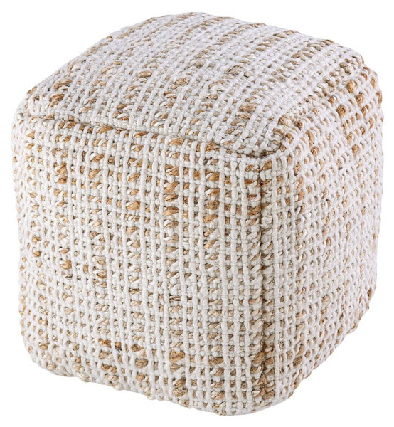 Pouf Würfel Boho Jute