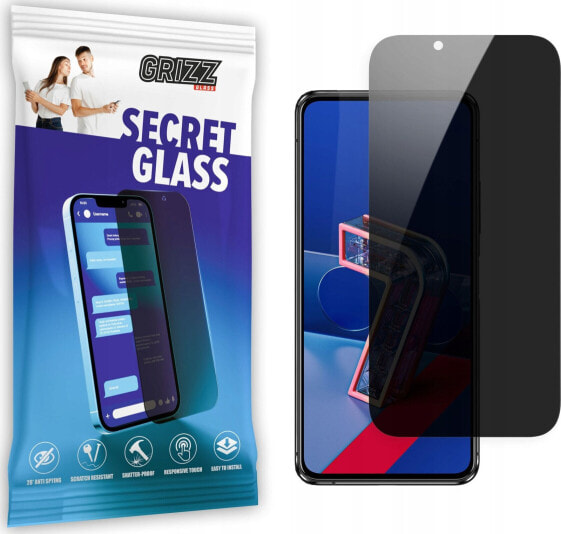 GrizzGlass Szkło prywatyzujące GrizzGlass SecretGlass do Asus Zenfone 7 Pro 5G