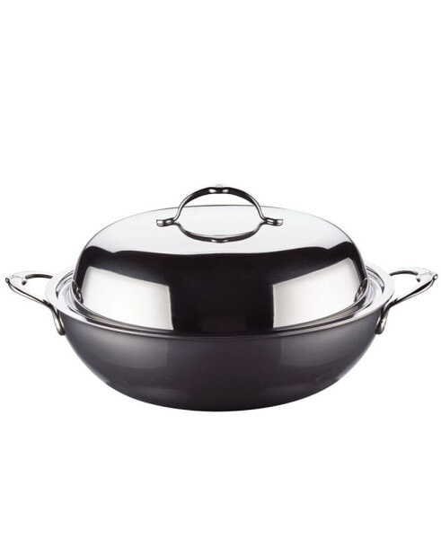 NanoBond Titanium Stainless Steel 14" Covered Wok