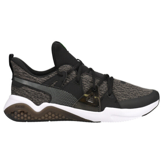 Puma Cell Fraction Knit Running Mens Black Sneakers Athletic Shoes 195285-01