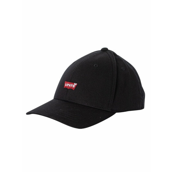 Спортивная кепка Levi's Housemark Flexfit один размер черная