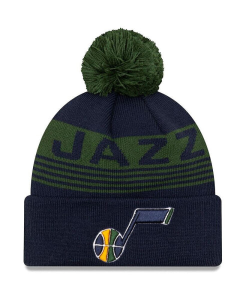 Головной убор New Era мужской темно-синий шапка Utah Jazz Proof с бубенцом