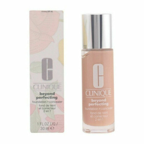 Жидкая основа для макияжа Clinique Beyond Perfecting 02-alabaster 2 в 1 (30 ml)