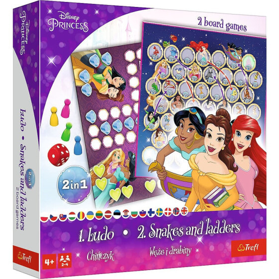 TREFL Disney Princess Board Game 2 In 1 doll