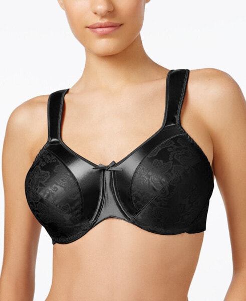 Бюстгальтер с застежкой Bali Satin Tracings Comfort Strap Underwire Bra 3562