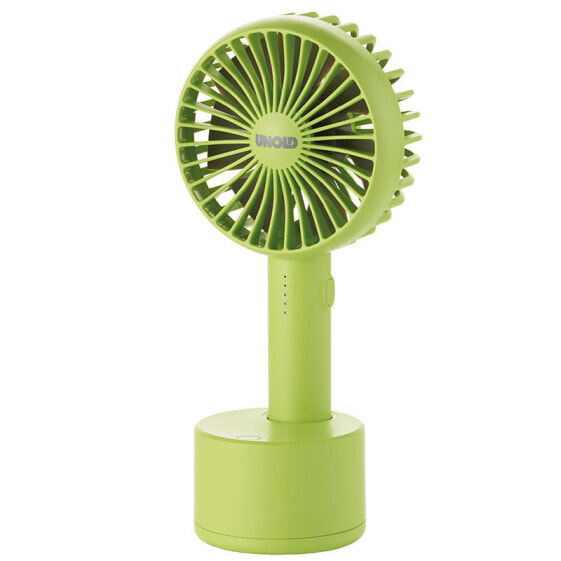 Вентилятор Unold Breezy Swing - Household blade fan - Green - Table - 120° - Buttons - Battery