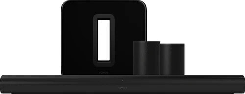 Sonos Arc Black + 2x Era 100 Black + Sub G3 Black