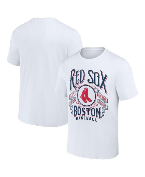 Men's Darius Rucker Collection by White Boston Red Sox Distressed Rock T-shirt