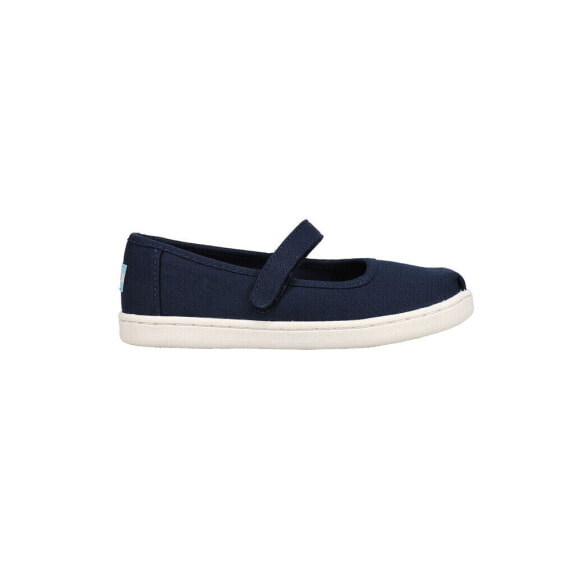 TOMS Mary Jane Slip On Toddler Girls Blue Flats Casual 10012887T