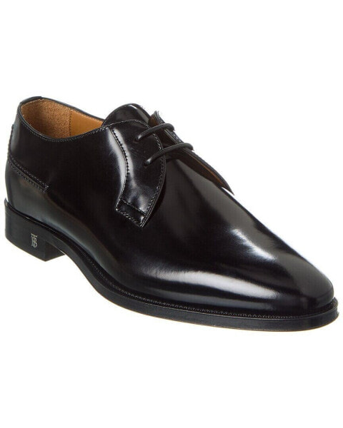 Burberry Leather Derby Men's Black 40