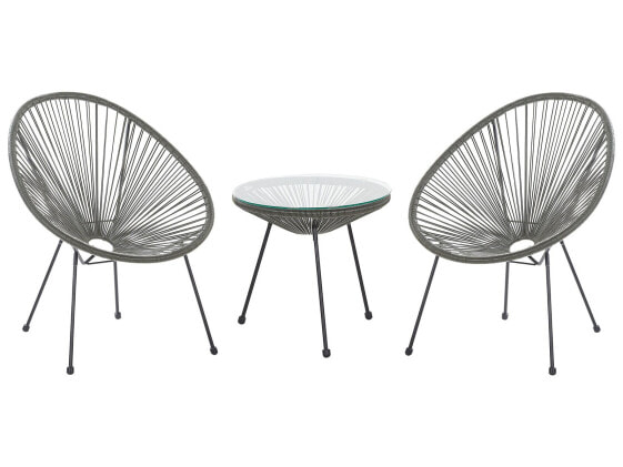 Bistro Set ACAPULCO II 3-tlg