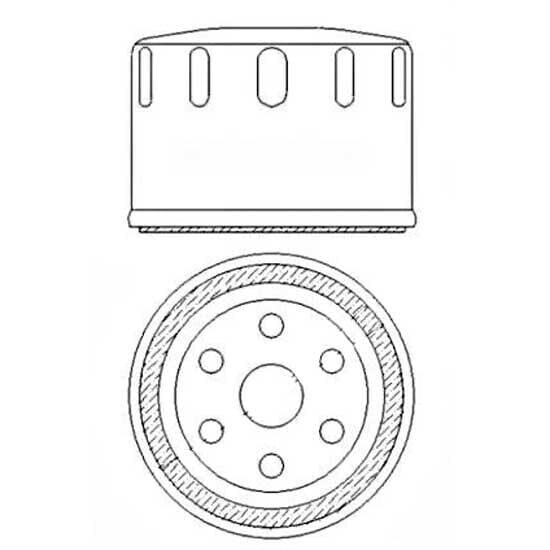 HOKIO BMW R 1200 R/Kymco AK 550cc oil filter