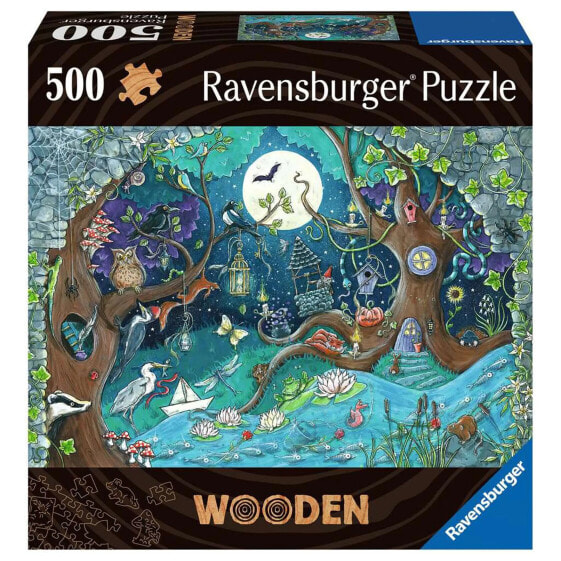 Пазлы деревянные Fantasy Forest Ravensburger 500 элементов