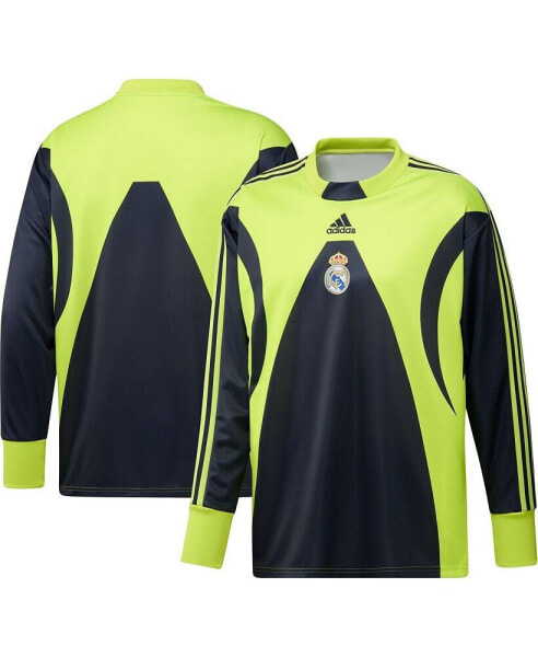 Men's Navy Real Madrid Authentic Football Icon Goalkeeper Jersey