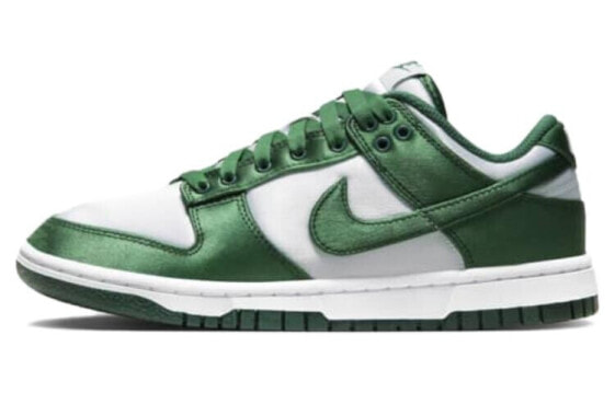 Nike Dunk Low "Team Green and White" 绿丝绸 耐磨透气 低帮 板鞋 女款 白绿 / Кроссовки Nike Dunk Low DX5931-100