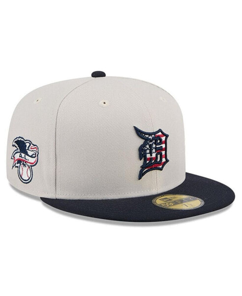 Men's Black Detroit Tigers 2024 Fourth of July 59FIFTY Fitted Hat