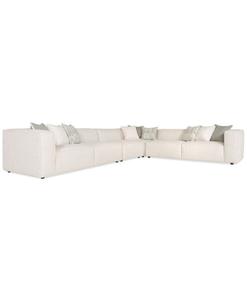 Bliss 161" 4-Pc. Fabric Modular Sectional, Created for Macy's