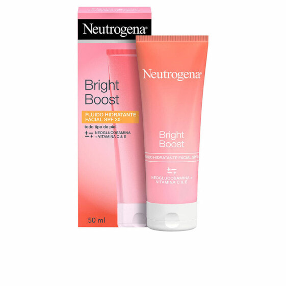 Увлажняющая жидкость Neutrogena Bright Boost Spf 30 Розовый 30 ml 50 ml