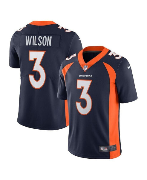 Men's Russell Wilson Navy Denver Broncos Alternate Vapor Limited Jersey