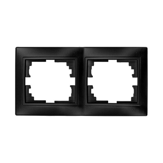 Рамка для выключателя света Solera erp72ngu графитовая 154 x 81 мм
