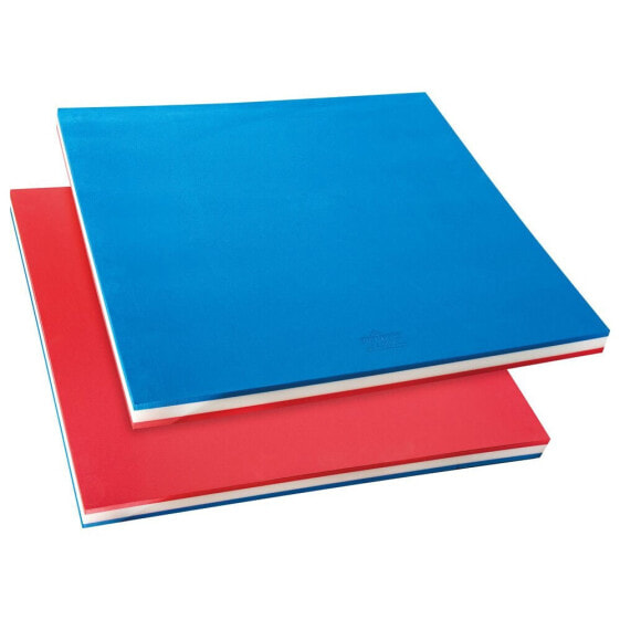 Аксессуары для плавания SWIMTECH Swim Square Raft голубой и красный 96.5 x 95.5 x 6 см.