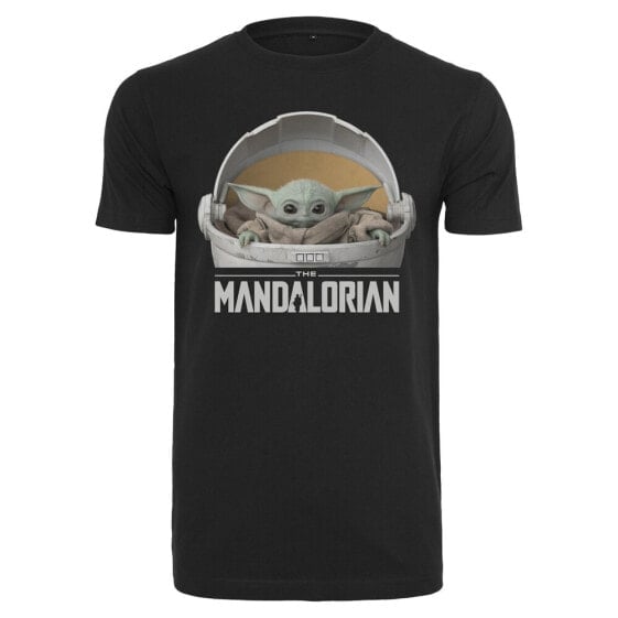 URBAN CLASSICS T-Shirt Baby Yoda Mandalorian Logo